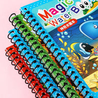 Magic Water Drawing Coloring Book Reuseable