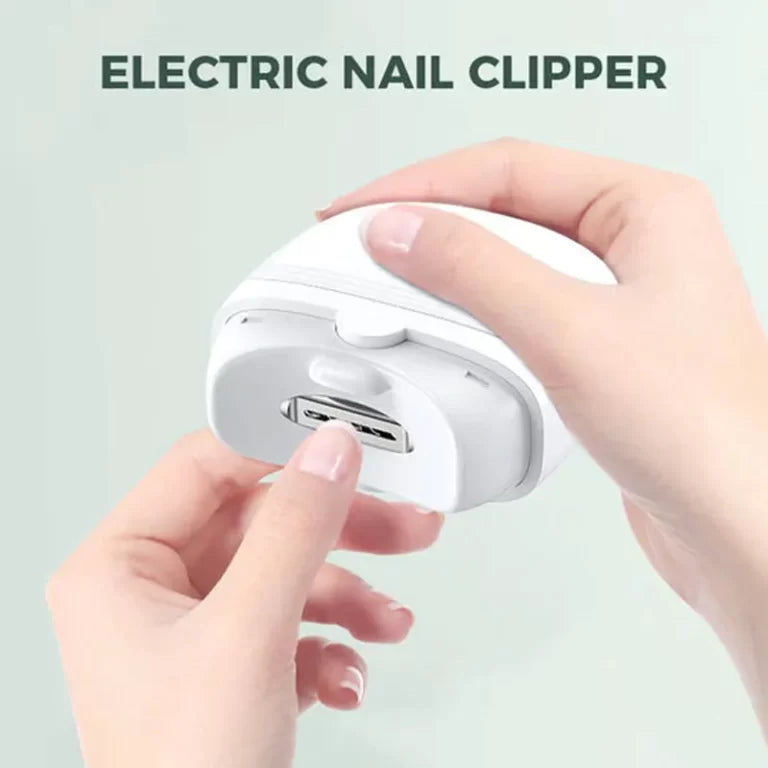 Automatic Electric Nail Clipper Trimmer For Elderly And Children Anti-splash Home Use Nail Scissors