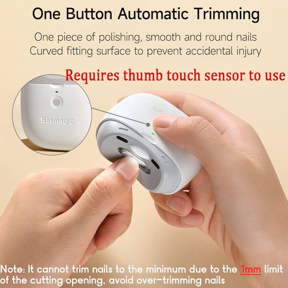 Automatic Electric Nail Clipper Trimmer For Elderly And Children Anti-splash Home Use Nail Scissors