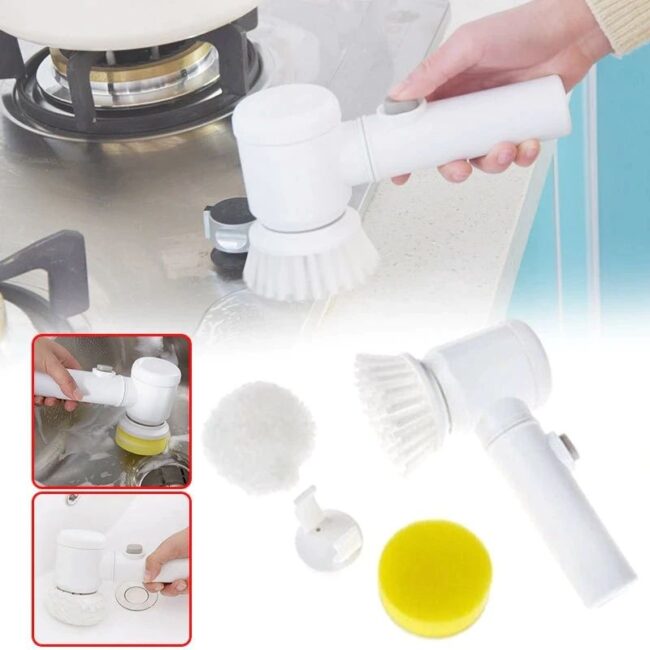 5in1 Handheld Electric Cleaning Brush