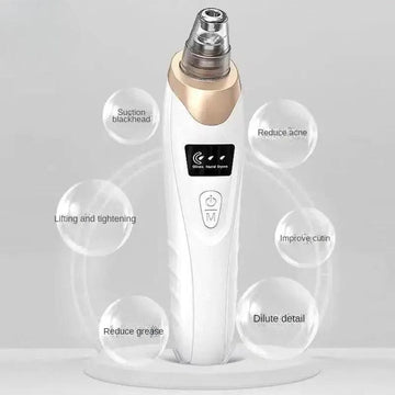 Face Vacuum Blackhead Remover Pore Cleaner | Electric Deep Cleansing Tool For Nose & Face (imported)