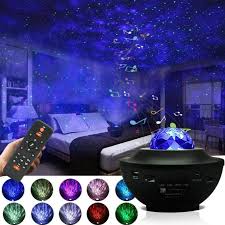 Galaxy Ocean Wave Light Projector With Speaker