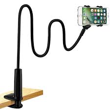 Flexible Gooseneck Phone Holder for Bed, Desk, Table - Adjustable Mount Stand