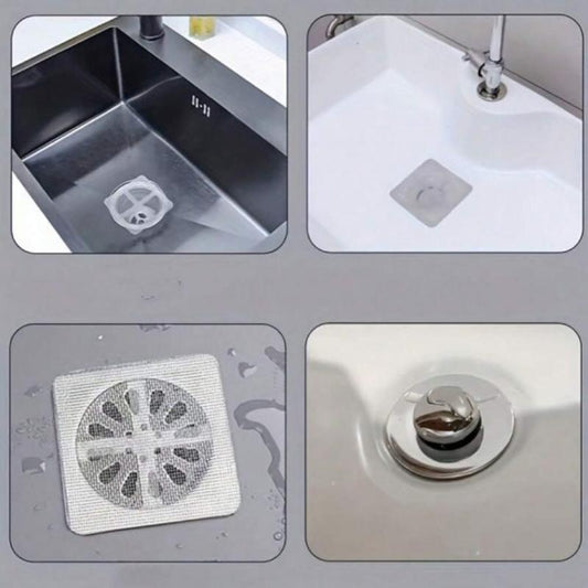 Multifunctional Sticker Drainer Net For Bathroom, Kitchen Etc